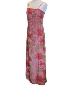 LIANCARLO Beaded Gown in Red and Coral (Fits Size 6) 11