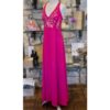 MARCHESA NOTTE Embroidered Gown in Pink (4) 8