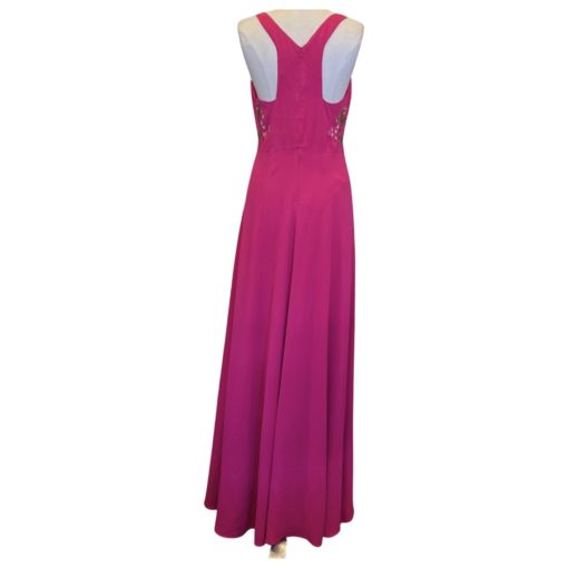 MARCHESA NOTTE Embroidered Gown in Pink (4) 5