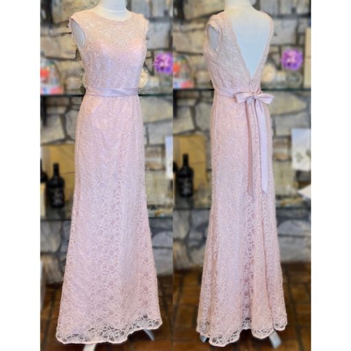 MORILEE Lace Gown in Blush (Fits Size 4) 1