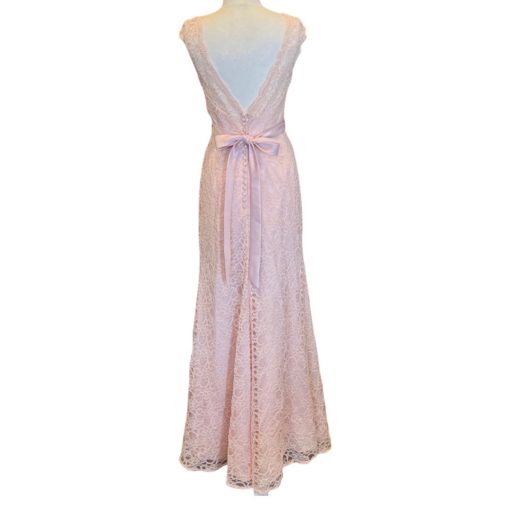 MORILEE Lace Gown in Blush (Fits Size 4) 8