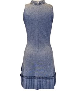 PARKER Sparkle Knit Dress in Pewter (XS) 10