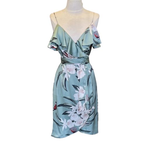 PATBO Floral Dress in Green (2) 2