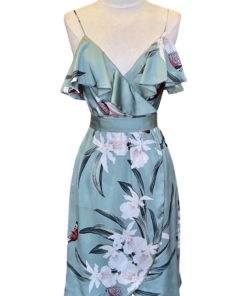 PATBO Floral Dress in Green (2) 9