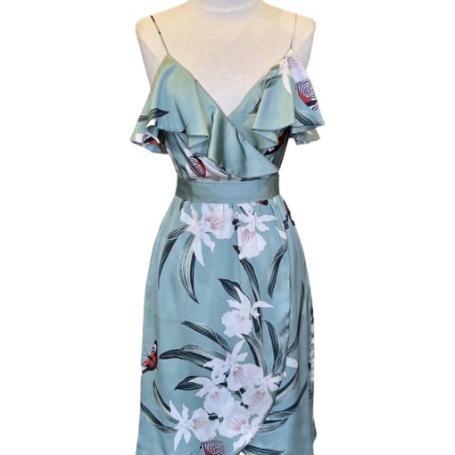 PATBO Floral Dress in Green (2) 3