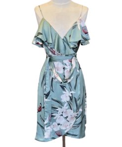 PATBO Floral Dress in Green (2) 10