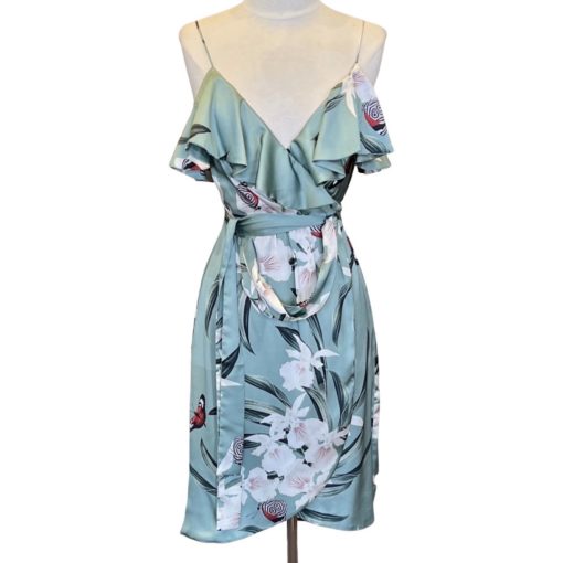 PATBO Floral Dress in Green (2) 4