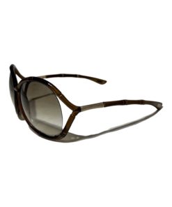 TOM FORD Simone Bamboo Sunglasses in Brown 7