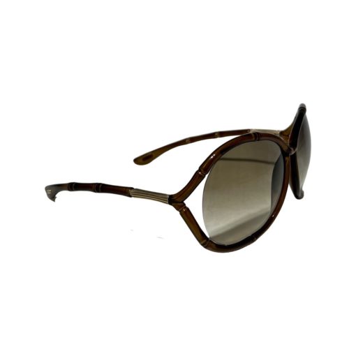 TOM FORD Simone Bamboo Sunglasses in Brown 6