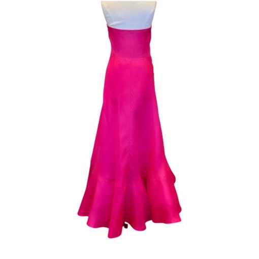VALENTINO Strapless Gown in Pink (6) 3