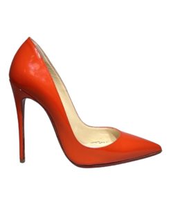 CHRISTIAN LOUBOUTIN Patent So Kate Pumps in Fire Coral (36.5) 8