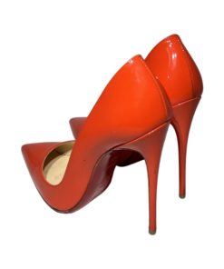 CHRISTIAN LOUBOUTIN Patent So Kate Pumps in Fire Coral (36.5) 10