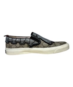 GUCCI Sequin GG Sneakers in Brown and Silver (40.5) 9