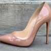 CHRISTIAN LOUBOUTIN So Kate 120mm in Patent Nude 7