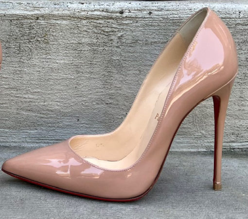 CHRISTIAN LOUBOUTIN So Kate 120mm in Patent Nude 1
