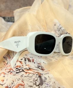 PRADA SPR17W Sunglasses in White 3