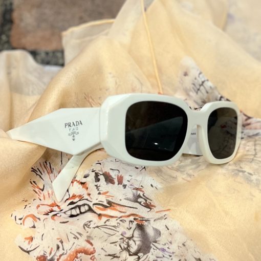 PRADA SPR17W Sunglasses in White 2