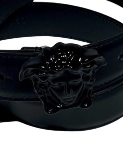 VERSACE La Medusa Belt in Black (80/32) 8
