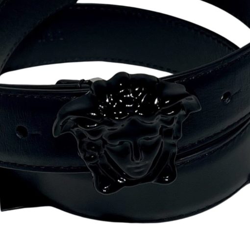 VERSACE La Medusa Belt in Black (80/32) 3