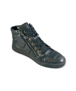 CHANEL Classic Chain Sneaker in Black 10