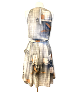 KENZO Abstract Dress in Gray 9