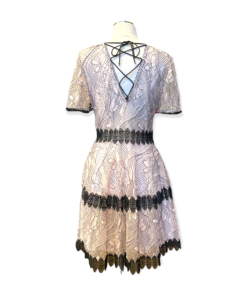 NICHOLAS Lace Dress in Pink 10
