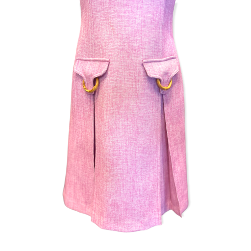 DAVID MEISTER Sleeveless Dress in Pink 4