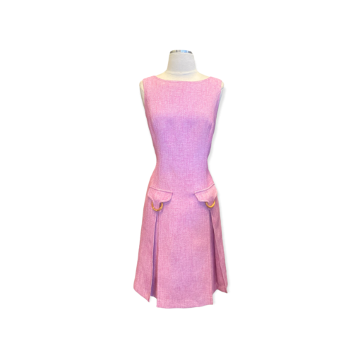 DAVID MEISTER Sleeveless Dress in Pink 2