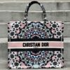 DIOR Large Embroidered Book Tote 12