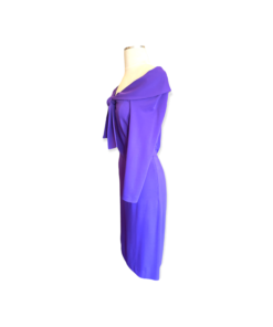 ALBERTA FERRETTI Jersey Dress in Purple 10