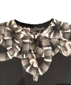 MARCEL BURLON Snake T Shirt in Black 5