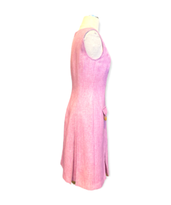DAVID MEISTER Sleeveless Dress in Pink 14