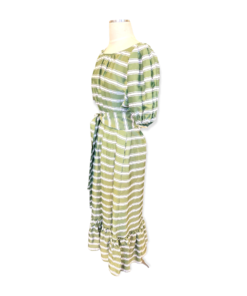 LISA MARIE FERNANDEZ Stripe Dress + Sash 7