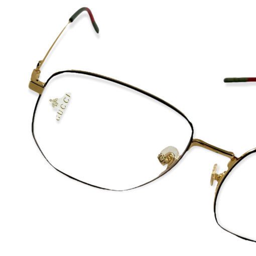 GUCCI Rectangle Frame Glasses 5