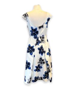 MILLY Floral Fit Flair Dress 7