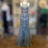 JOVANI Embellished Tulle Gown 10