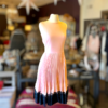 VALENTINO Lace Hem Dress in Blush 3