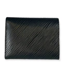 LOUIS VUITTON Twist XS Wallet in Black Epi Leather 12