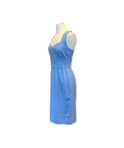 DOLCE & GABBANA Linen Dress in Blue 7