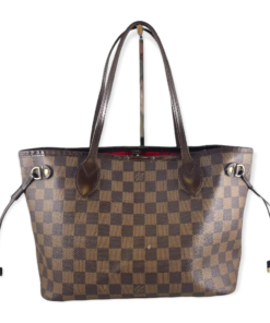 Brown Louis Vuitton Damier Ebene Neverfull PM Tote Bag, RvceShops Revival