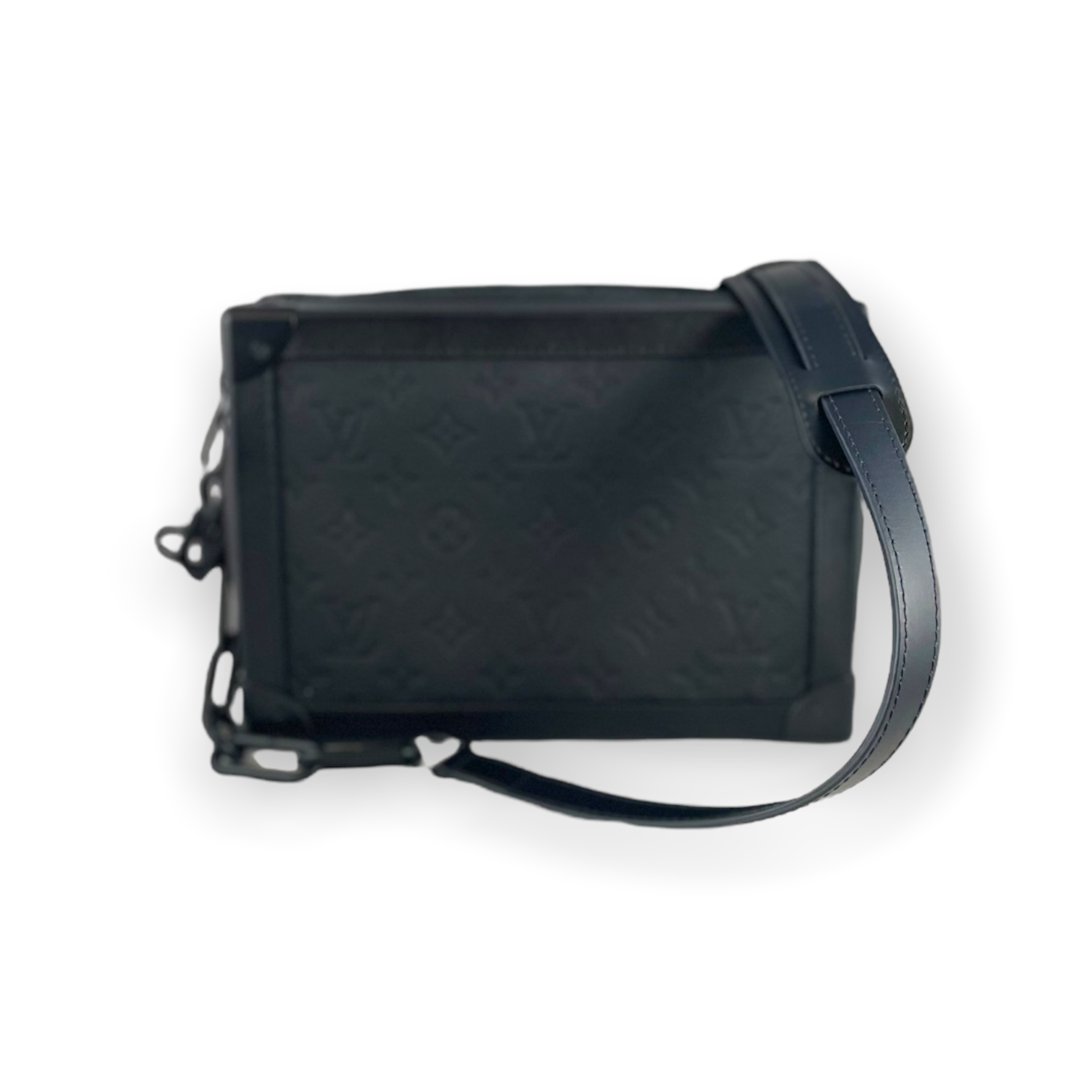 Louis Vuitton Black Handle Soft Trunk bag at 1stDibs