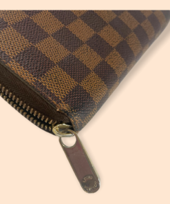 Louis Vuitton Damier Azur Zippy Organizer Wallet Zip Around