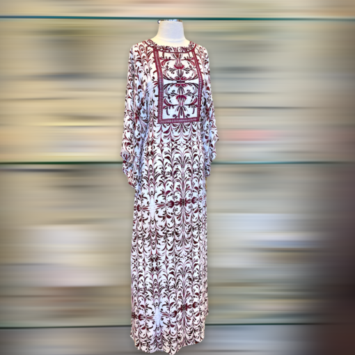 TORY BURCH Embroidered Caftan 1