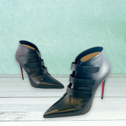 CHRISTIAN LOUBOUTIN Triniboots in Black 1