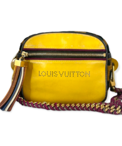LOUIS VUITTON Savane Flight Bag Yellow 10