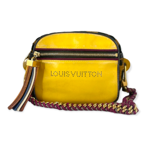 LOUIS VUITTON Savane Flight Bag Yellow 2