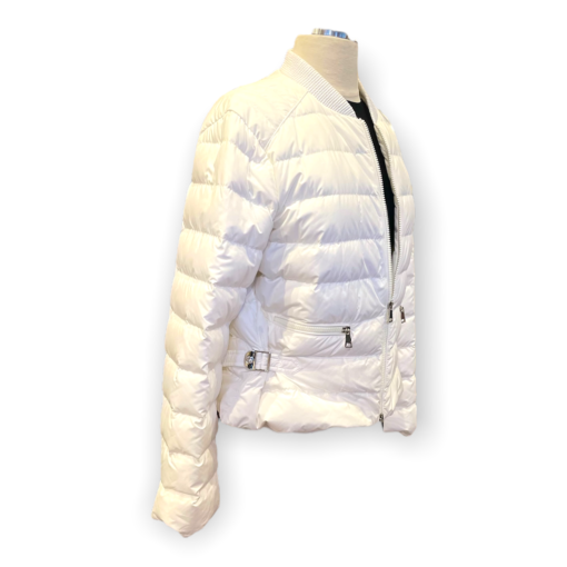 MONCLER Puff Bomber in White 6