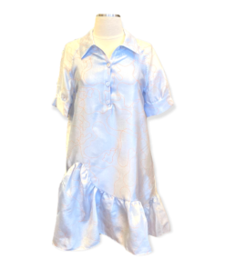 PFERDGARTEN Ruffle Dress in Blue 6