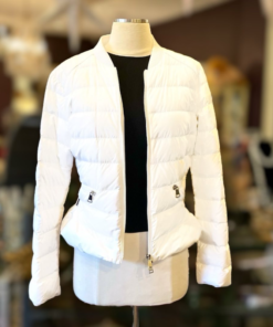 MONCLER Puff Bomber in White 8