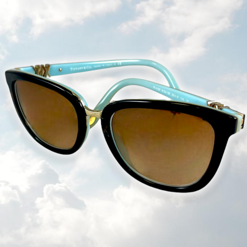 TIFFANY Atlas Sunglasses in Blue Tortoise 1